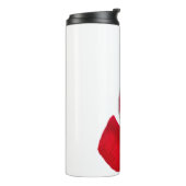 メリークリスマスハッピーホリデーホームフォークリスマス タンブラー (回転左)