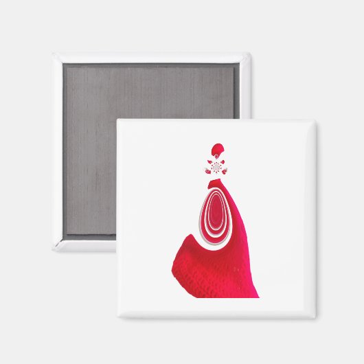 メリークリスマスハッピーホリデーホームフォークリスマス マグネット (正面/裏面)