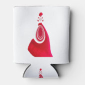 メリークリスマスハッピーホリデーホームフォークリスマス 缶クーラー (正面)