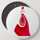 メリークリスマスハッピーホリデーホームフォークリスマス 缶バッジ (正面&裏面)