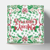 メリークリスマスハッピーホリデー フェイバーボックス (上部)