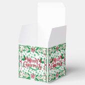 メリークリスマスハッピーホリデー フェイバーボックス (オープン)