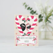 メリークリスマスハビビキャンディーケーンハート シーズンポストカード (スタンド正面)