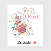 メリークリスマスハロウィン新年 シール (シート)