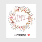 メリークリスマスハロウィン新年 シール (シート)