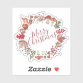 メリークリスマスハロウィン新年 シール (シート)