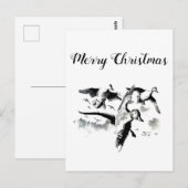 メリークリスマスハンターズポストカード ポストカード (正面/裏面)