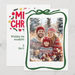 メリークリスマスハンドドローカスタムドの写真 シーズンカード