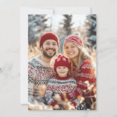 メリークリスマスハンドドローカスタムドの写真 シーズンカード (正面)