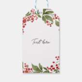 メリークリスマスハンドメイドギフトラベル ギフトタグ (裏面)