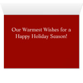 メリークリスマスハンドレットフォトカード (内部横(下))