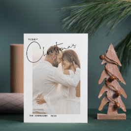 メリークリスマスハンドレット2フォトファーストクリスマス シーズンカード