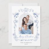 メリークリスマスハンド引き出しフレーム写真 シーズンカード (正面)