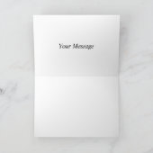 メリークリスマスバイクもしくは自転車に乗る人1オプションカード シーズンカード (内部)