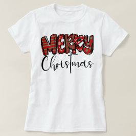 メリークリスマスバイブマクリスチャン十字女 Tシャツ