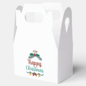 メリークリスマスバケーション最も幸せな願い箱 フェイバーボックス (オープン)