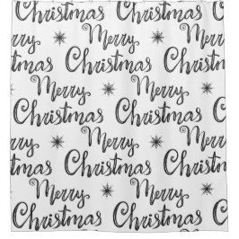 メリークリスマスバスルームのカーテン シャワーカーテン