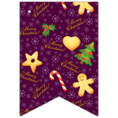 メリークリスマスバナー バンティングフラッグ (第3の旗)