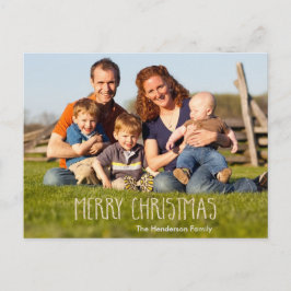 メリークリスマスバニラスパークル シーズンポストカード