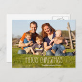 メリークリスマスバニラスパークル シーズンポストカード (正面/裏面)