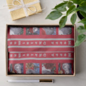 メリークリスマスバニーウサギ 薄葉紙 (ギフト)