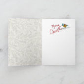 メリークリスマスバードグレーフローラ シーズンカード (内部)