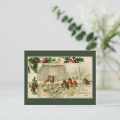 メリークリスマスバード シーズンポストカード (スタンド正面)