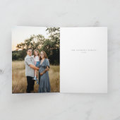 メリークリスマスパインタリーディアーデザイン シーズンカード (内部)