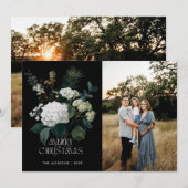 メリークリスマスパインターリーアジランゲアホリデイデザイン シーズンカード (正面/裏面)