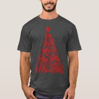 メリークリスマスパインツリークリスマスツリークリスマス Tシャツ