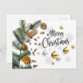 メリークリスマスパイン ポストカード (正面/裏面)