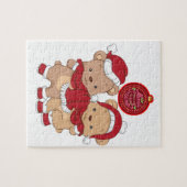 メリークリスマスパズルお祝い ジグソーパズル (横)