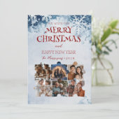 メリークリスマスパズルカスタムコラージュ写真 シーズンカード (スタンド正面)