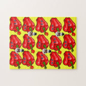 メリークリスマスパズルクリスマスレッドペッパー ジグソーパズル (横)