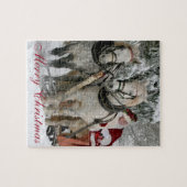 メリークリスマスパズルゲーム ジグソーパズル (横)