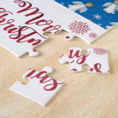 メリークリスマスパズル天使 ジグソーパズル (側面)