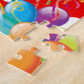 メリークリスマスパズル小妖精や小人 ジグソーパズル (側面)