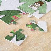 メリークリスマスパズル醜いクリスマスセーター ジグソーパズル (側面)