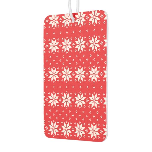 メリークリスマスパターン5 カーエアーフレッシュナー (左)