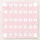 メリークリスマスパターン5 ガラスコースター (裏面)