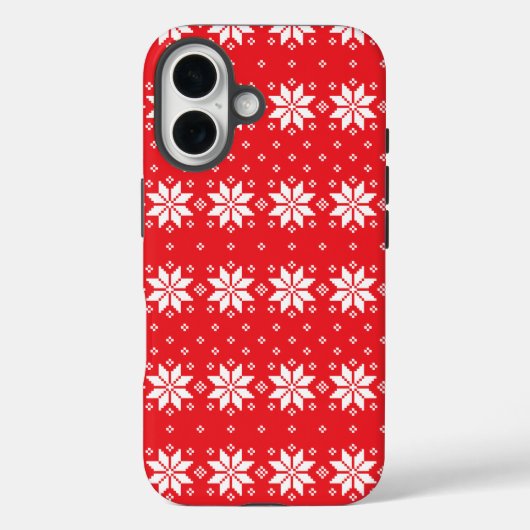 メリークリスマスパターン5 Case-Mate iPhoneケース (裏面)