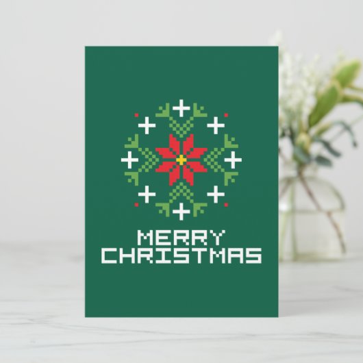 メリークリスマスパターン6 シーズンカード (スタンド正面)