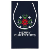 メリークリスマスパターン6 スモールペーパーバッグ (裏面)