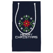 メリークリスマスパターン6 スモールペーパーバッグ (正面)