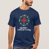 メリークリスマスパターン6 Tシャツ (正面)