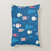 メリークリスマスパターン アクセントクッション (正面(垂直))