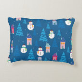 メリークリスマスパターン アクセントクッション (裏面)