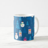 メリークリスマスパターン コーヒーマグカップ (正面右)