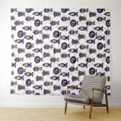 メリークリスマスパターン タペストリー (インサイチュ(横))