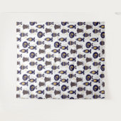 メリークリスマスパターン タペストリー (正面(横))